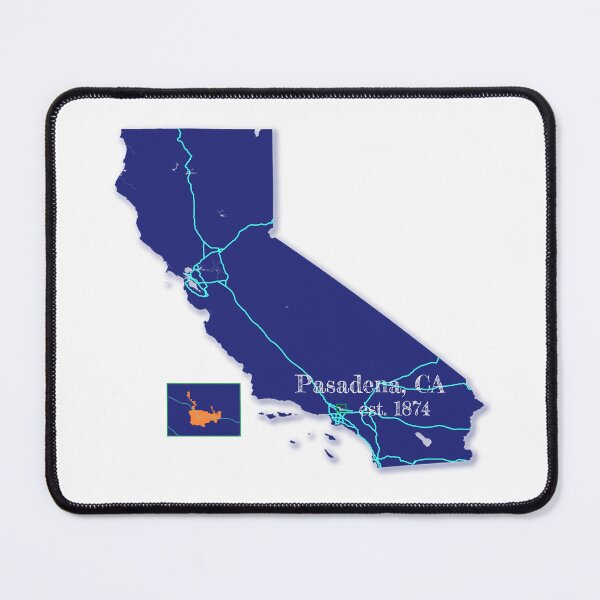 Item preview, Pasadena, CA [Blue] designed and sold by PhilbonianDezin.