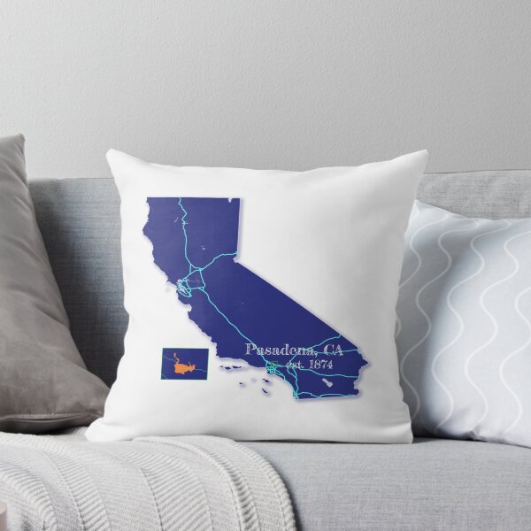 Item preview, Pasadena, CA [Blue] designed and sold by PhilbonianDezin.