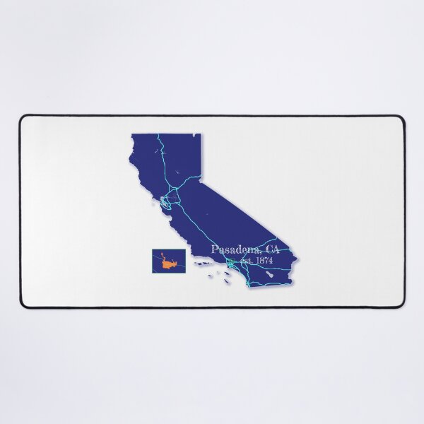 Item preview, Pasadena, CA [Blue] designed and sold by PhilbonianDezin.