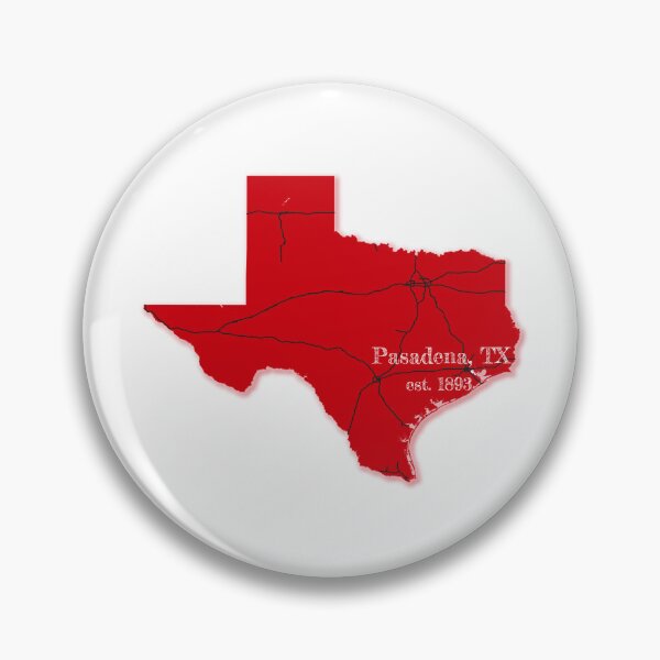 Item preview, Pasadena, TX [Red] designed and sold by PhilbonianDezin.