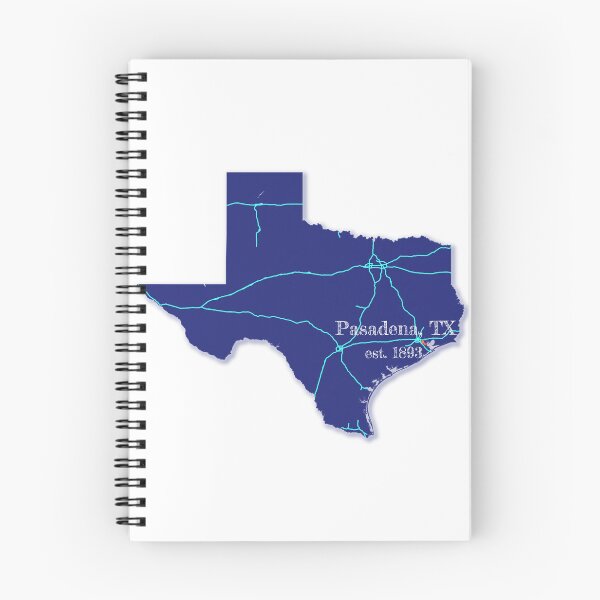 Item preview, Pasadena, TX [Blue] designed and sold by PhilbonianDezin.