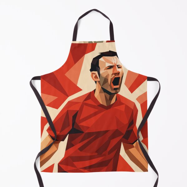 Item preview, Ryan Giggs Football Legend Low Poly Vector Art designed and sold by kakarikihill.