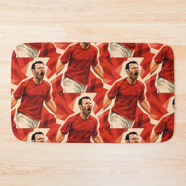 Item preview, Ryan Giggs Football Legend Low Poly Vector Art designed and sold by kakarikihill.