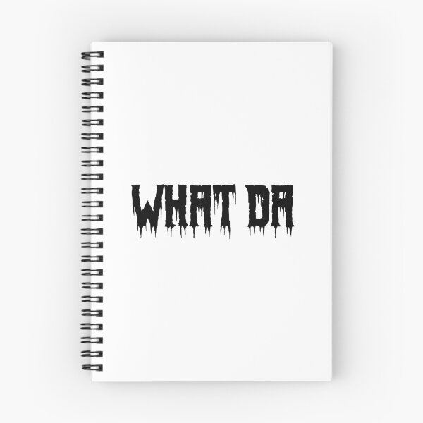 Item preview, What Da in Horror Drip Typography designed and sold by Memes N Lore .