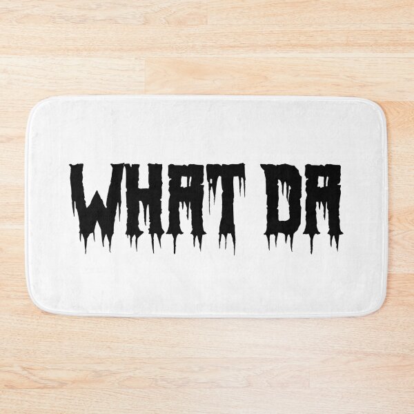 Item preview, What Da in Horror Drip Typography designed and sold by Memes N Lore .