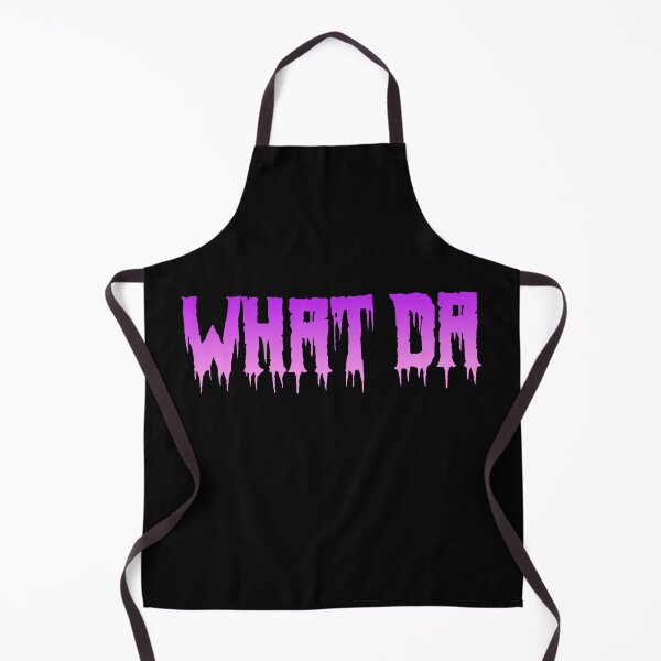 Item preview, What Da in Pink and Violet Horror Drip Typography designed and sold by Memes N Lore .