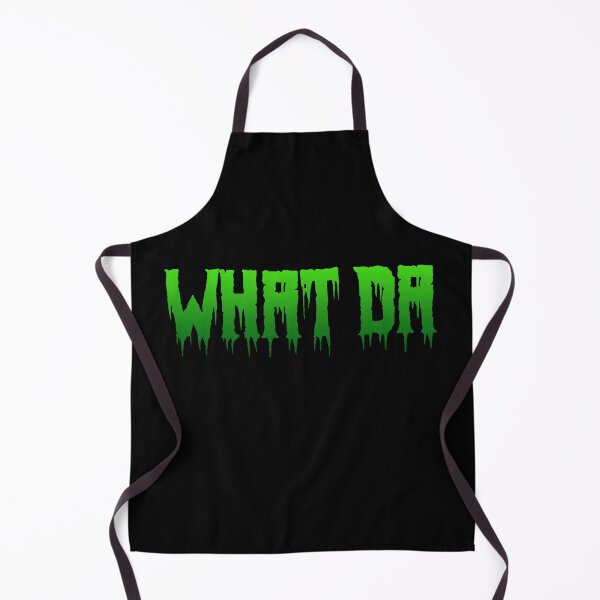Item preview, What Da in Green Horror Drip Typography designed and sold by Memes N Lore .