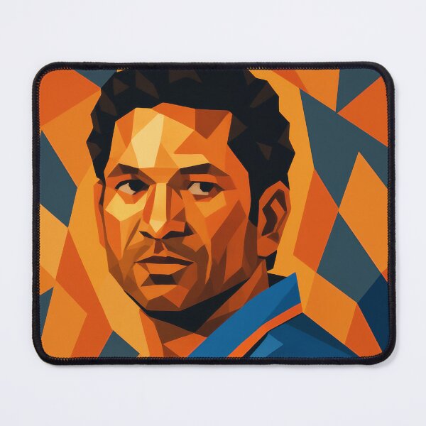 Item preview, Sachin Tendulkar Indian Cricket Legend Vector Art designed and sold by kakarikihill.
