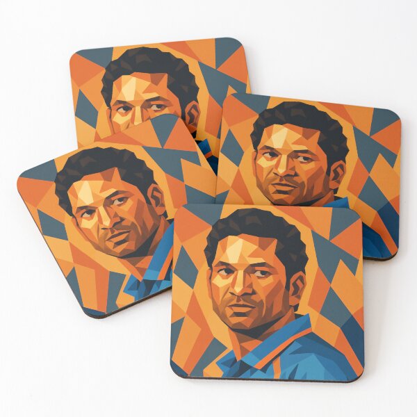 Item preview, Sachin Tendulkar Indian Cricket Legend Vector Art designed and sold by kakarikihill.