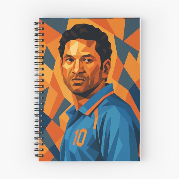 Item preview, Sachin Tendulkar Indian Cricket Legend Vector Art designed and sold by kakarikihill.