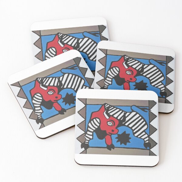 Item preview, Charging Bull – Abstract Design designed and sold by decarte.
