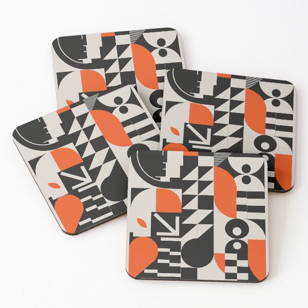Item preview,  Bauhaus Abstract Poster – Midcentury Modernist Reprint designed and sold by StuckOn-Detroit.