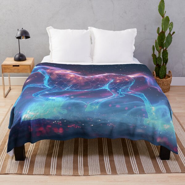 Item preview, A horse's hologram in the cosmos 5 designed and sold by FlaskLab.
