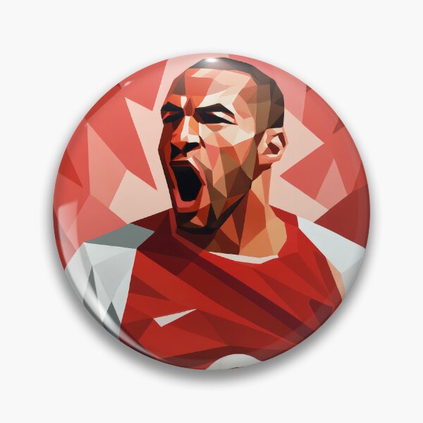 Item preview, Thierry Henry Premier League Football Legend Vector Art designed and sold by kakarikihill.