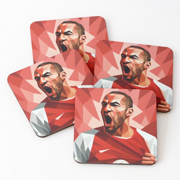 Item preview, Thierry Henry Premier League Football Legend Vector Art designed and sold by kakarikihill.