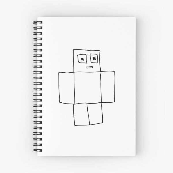 Item preview, Scared Block Man designed and sold by PinkManny.