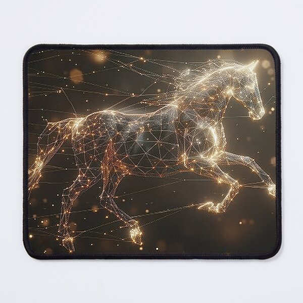 Item preview, A horse's hologram in the cosmos 4 designed and sold by FlaskLab.
