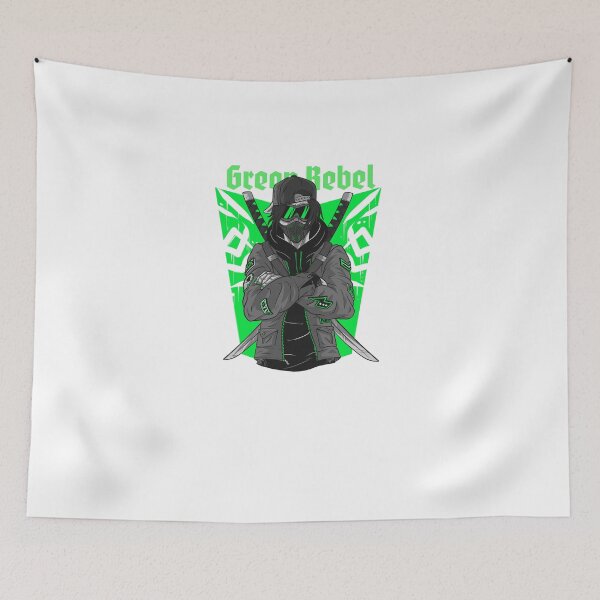 Item preview, Green Rebel flies, rants, saves grudgingly in spandex. designed and sold by GGNorth2.