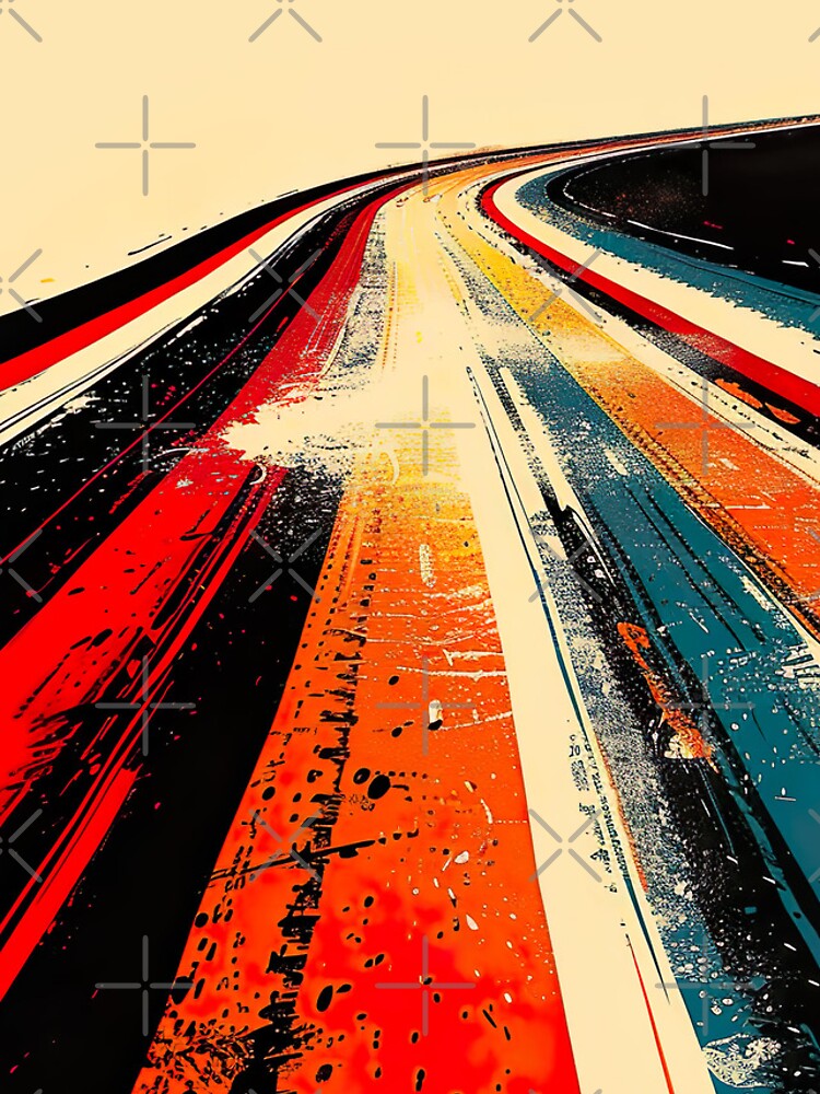 Thumbnail 4 of 4, iPhone Case, Speed Racing 6 designed and sold by FlaskLab.