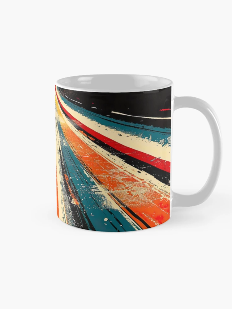 Thumbnail 3 of 6, Coffee Mug, Speed Racing 6 designed and sold by FlaskLab.