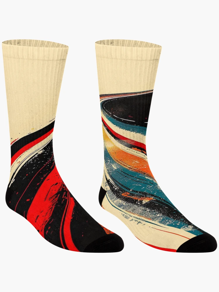 Thumbnail 3 of 5, Socks, Speed Racing 6 designed and sold by FlaskLab.
