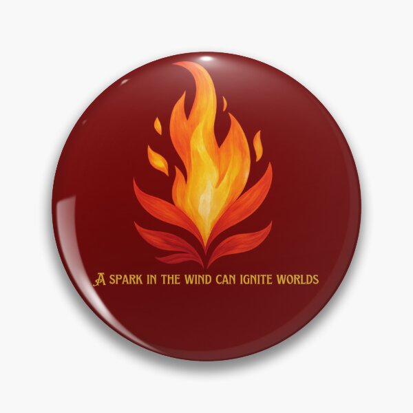 Item preview, Even fire begins with sparks designed and sold by L. C Faeveil.
