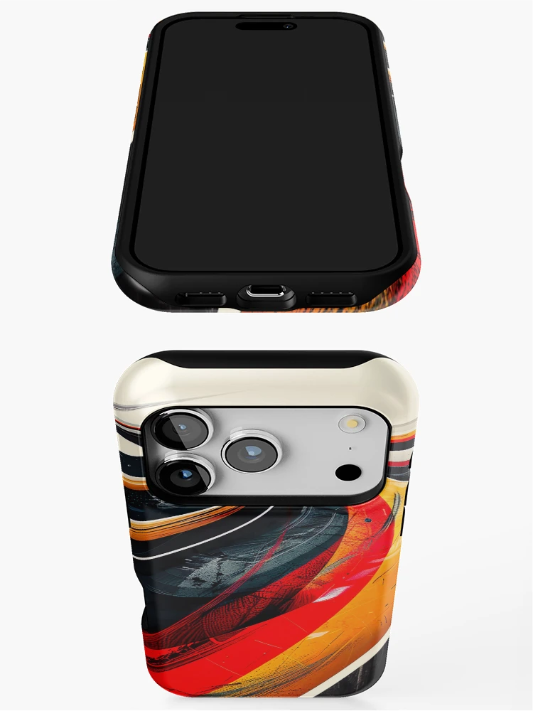 Thumbnail 3 of 4, iPhone Case, Speed Racing 4 designed and sold by FlaskLab.