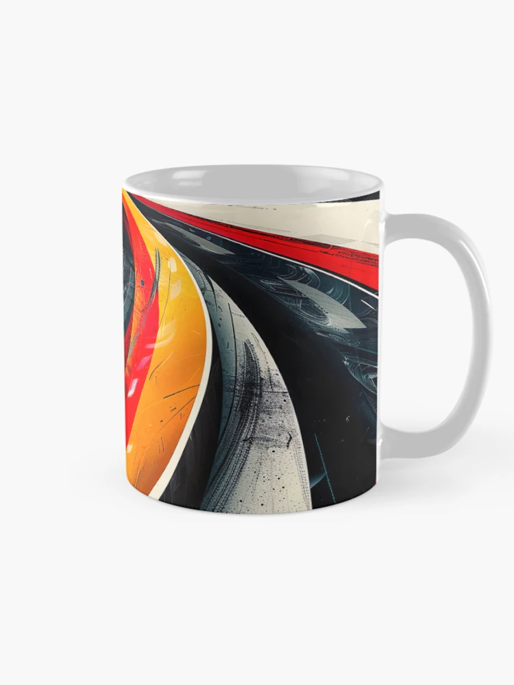 Thumbnail 3 of 6, Coffee Mug, Speed Racing 4 designed and sold by FlaskLab.