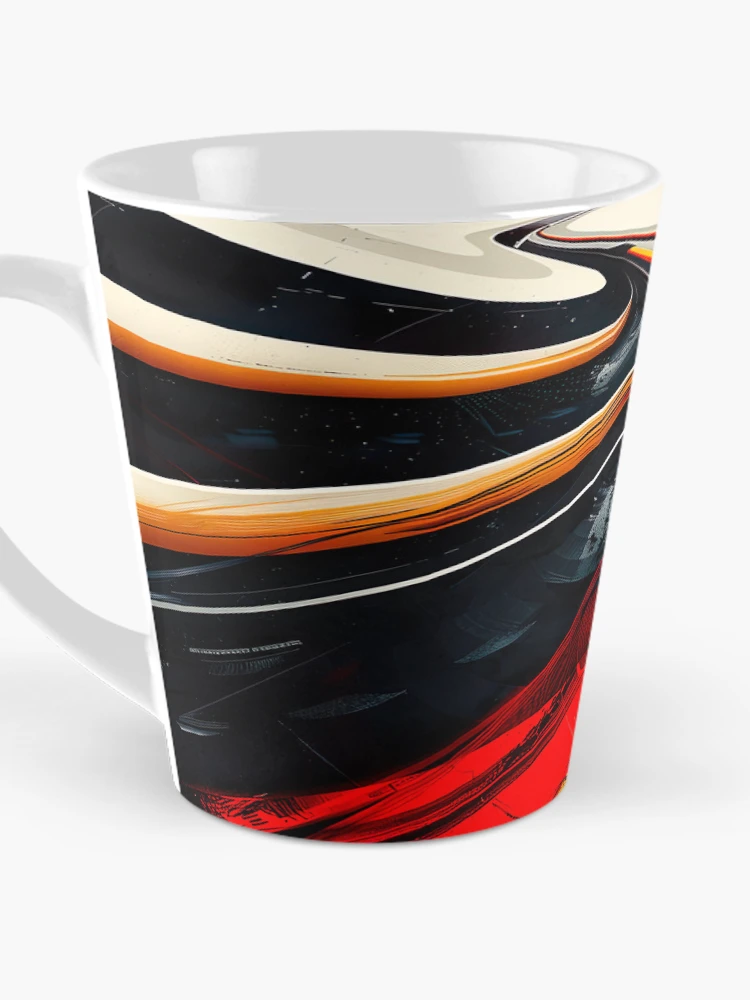 Thumbnail 3 of 4, Coffee Mug, Speed Racing 4 designed and sold by FlaskLab.