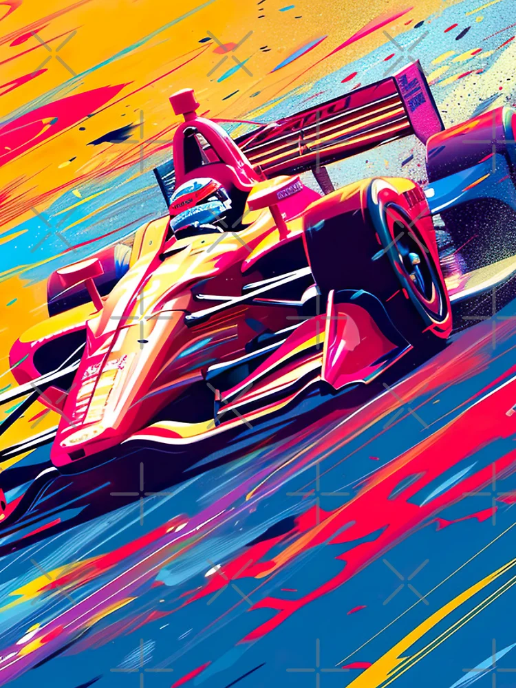 Thumbnail 4 of 4, iPhone Case, Speed Racing 3 designed and sold by FlaskLab.
