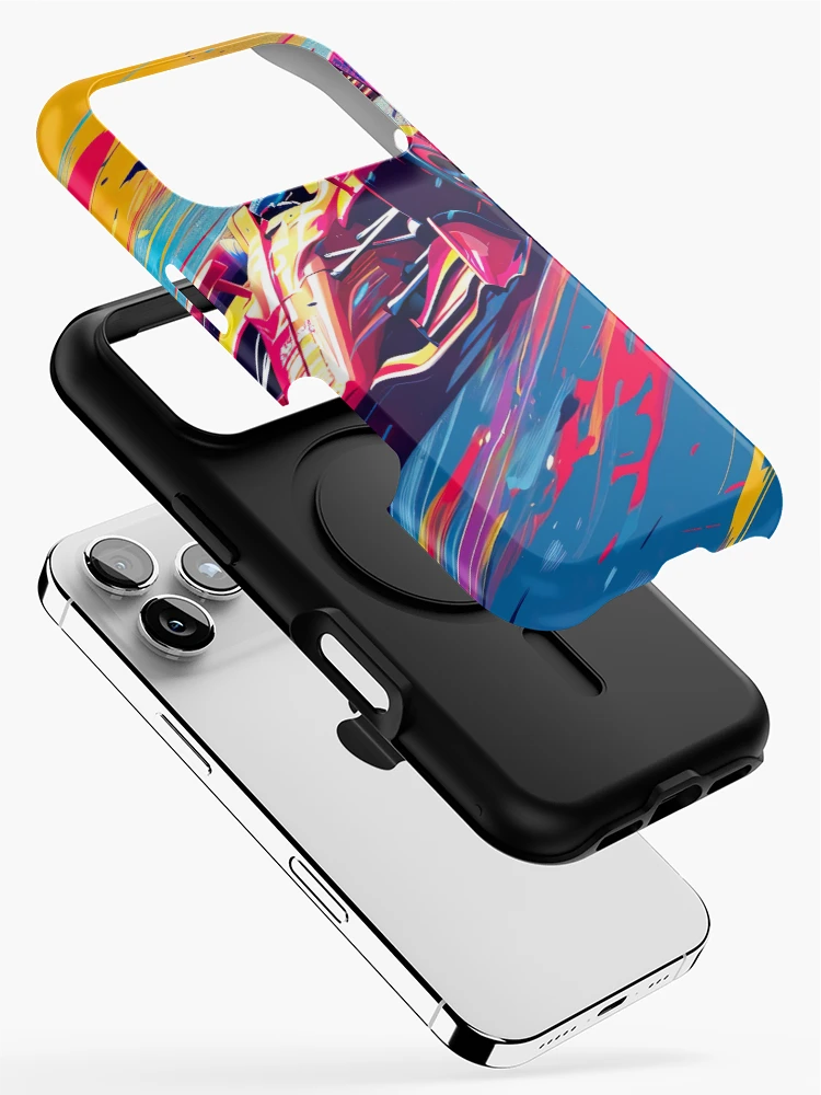 Thumbnail 2 of 4, iPhone Case, Speed Racing 3 designed and sold by FlaskLab.