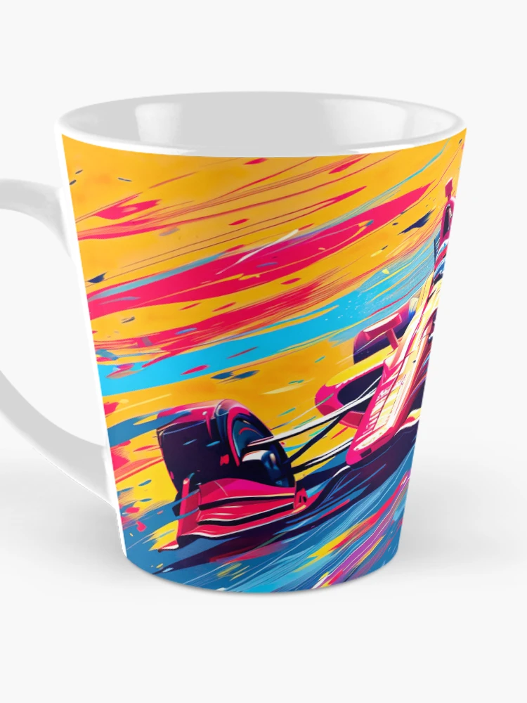Thumbnail 3 of 4, Coffee Mug, Speed Racing 3 designed and sold by FlaskLab.