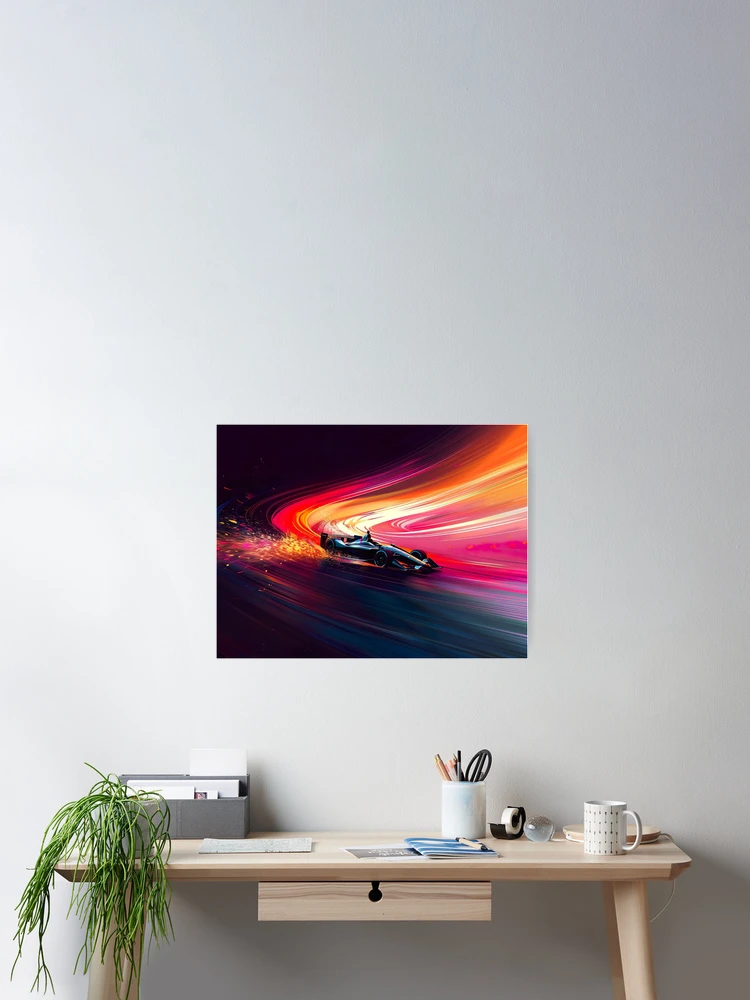 Thumbnail 2 of 3, Poster, Speed Racing 2 designed and sold by FlaskLab.