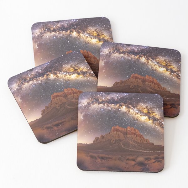 Item preview, A desert with a starry night 4 designed and sold by FlaskLab.