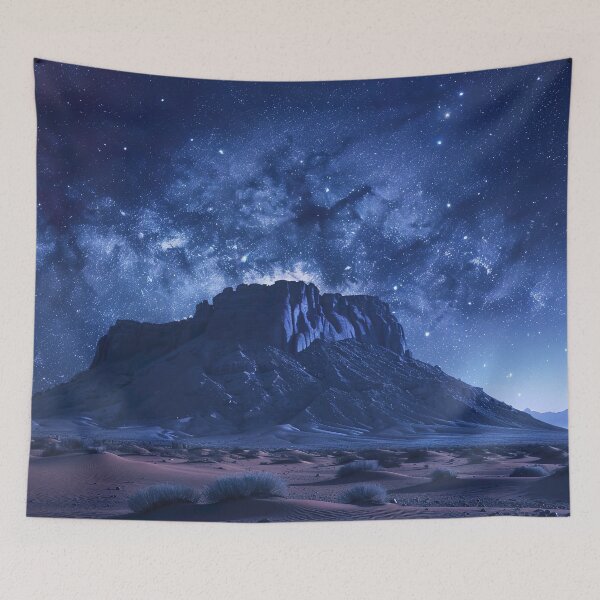 Item preview, A desert with a starry night 1 designed and sold by FlaskLab.