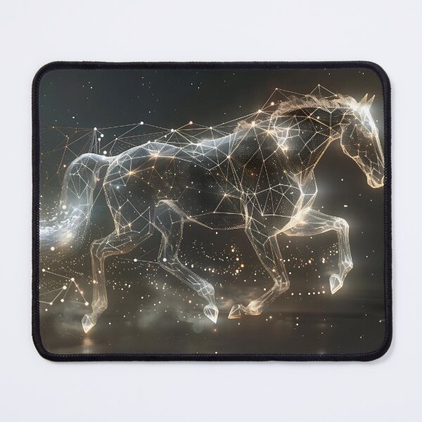 Item preview, A horse's hologram in the cosmos 2 designed and sold by FlaskLab.