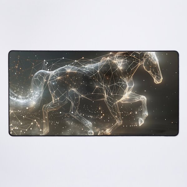 Item preview, A horse's hologram in the cosmos 2 designed and sold by FlaskLab.