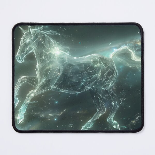 Item preview, A horse's hologram in the cosmos 1 designed and sold by FlaskLab.