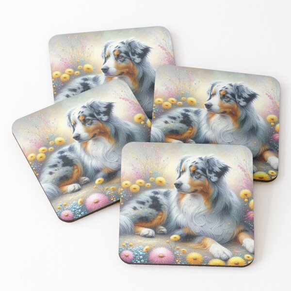 Item preview, Australian Shepard designed and sold by Wags & Tails.