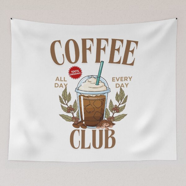Item preview, Coffee Club All Day Every Day Funny Coffee Lover designed and sold by thebest-2studio.