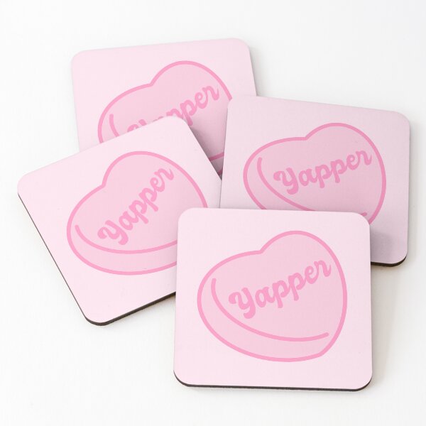 Item preview, Yapper Pink Candy Heart designed and sold by blottleink.
