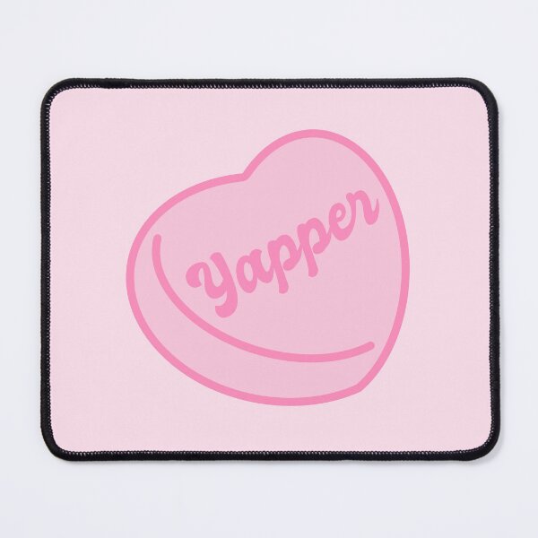 Item preview, Yapper Pink Candy Heart designed and sold by blottleink.