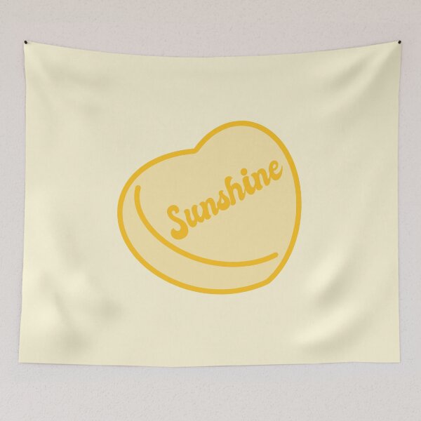 Item preview, Sunshine Yellow Candy Heart designed and sold by blottleink.