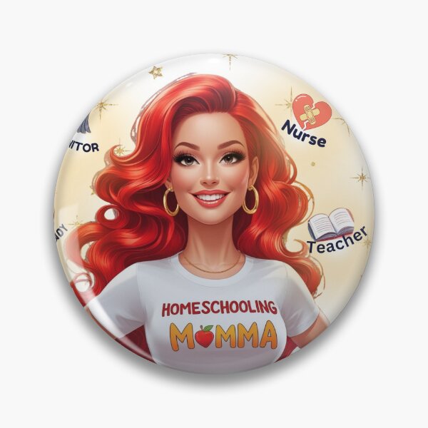Item preview, Homeschooling Momma – Redhead Mom Juggling It All designed and sold by 444wardMovement.