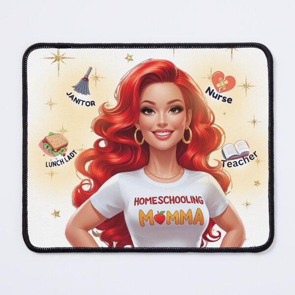 Item preview, Homeschooling Momma – Redhead Mom Juggling It All designed and sold by 444wardMovement.