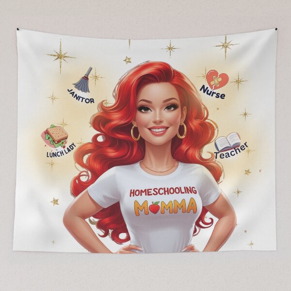 Item preview, Homeschooling Momma – Redhead Mom Juggling It All designed and sold by 444wardMovement.