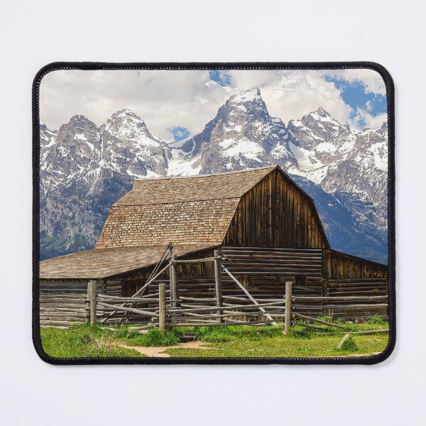 Item preview, Mormon Barn at the Grand Teton national park in Wyoming designed and sold by Soumya Mitra.