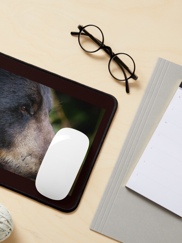Thumbnail 3 of 5, Mouse Pad, Black Bear designed and sold by Panthermama78.