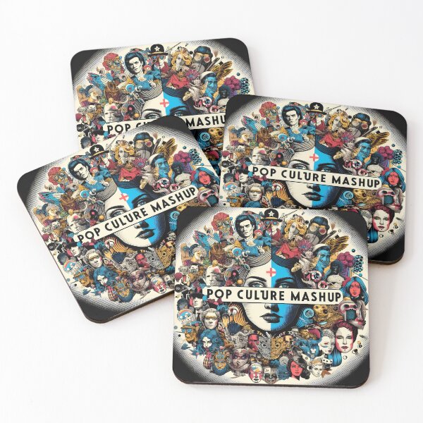 Item preview, Retro Pop Culture Collage Art designed and sold by KMHArts.