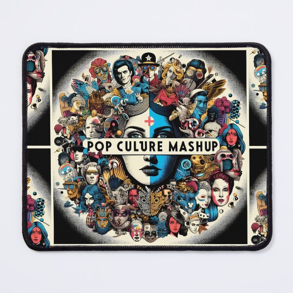 Item preview, Retro Pop Culture Collage Art designed and sold by KMHArts.